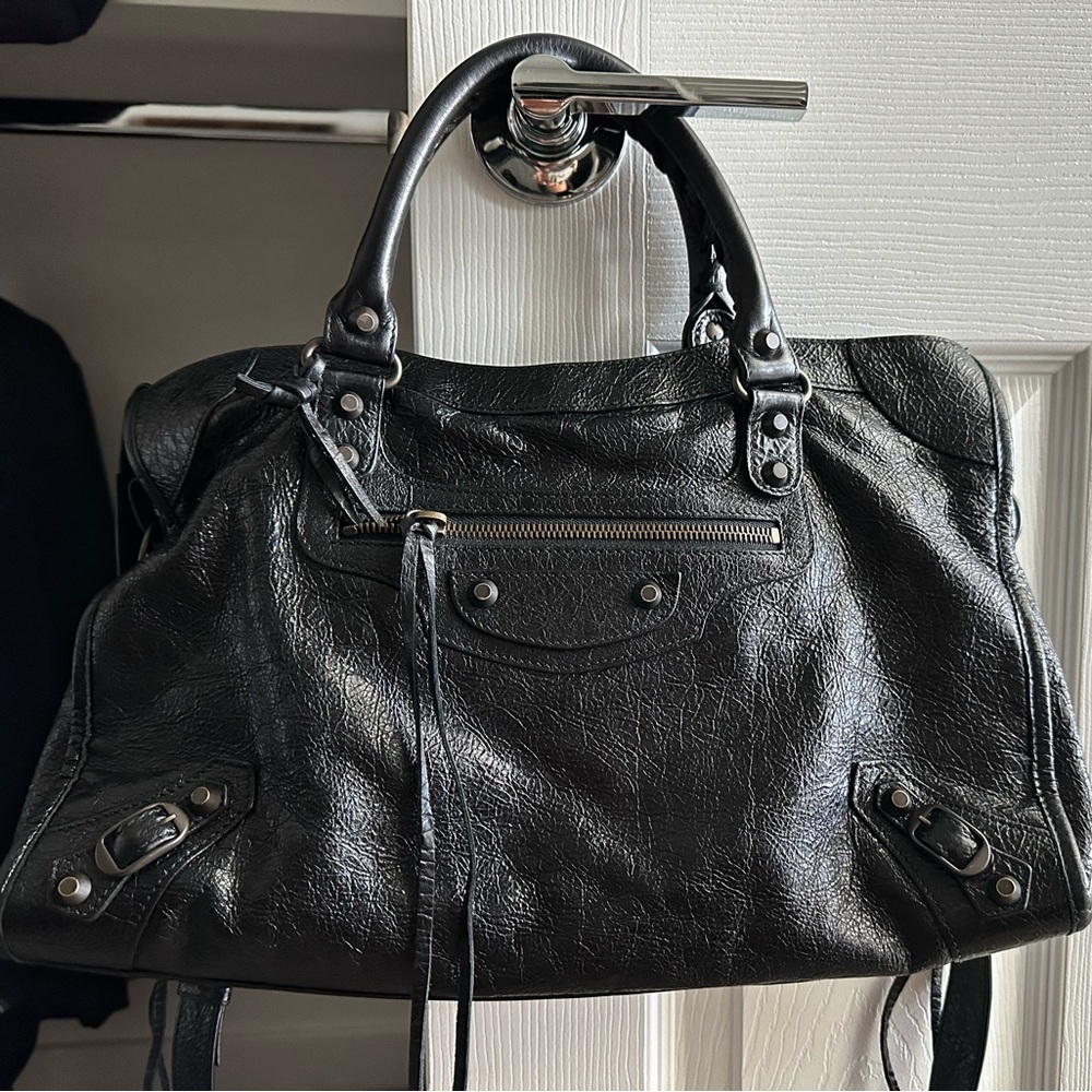 Balenciaga Medium City Bag Black
